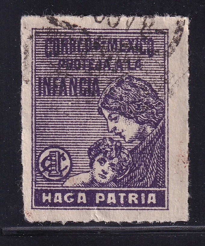 udm28 México 1929 Protección Infantil Sc#RA8c Mc#(SR)6 Foto 1 de 1