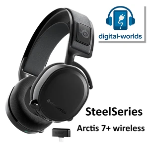 SteelSeries Arctis 7+ Wireless Headset 2,4 GHz, PC, PS u.a. +++ AKZEPTABEL +++ - Bild 1 von 1