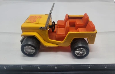 Jeep Buddy L vintage de metal amarillo años 70 Foto 1 de 4