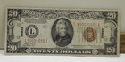 1934 A  Hawaii $20  WWII Emergency Issue Fine+ L90031655A