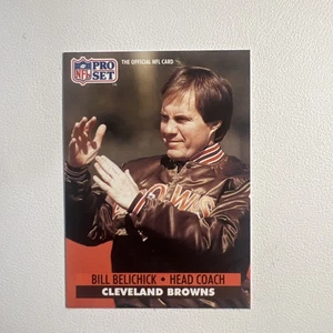 1991 Pro Set - Bill Belichick #126 (RC) - Picture 1 of 3