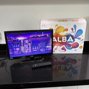 Alba VL19HDLED 19” Inch TV With remote & Boxed HD Ready LED Freeview Black HDMI - Picture 1 of 21