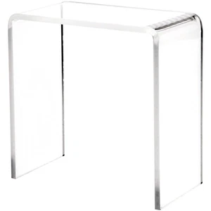 Plymor Clear Acrylic Vertical Rectangular Display Riser, 5" H x 5" W x 2.5" D - Picture 1 of 1