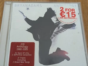Bryan Adams Anthology 2005 CD 1 Zustand gut CD 2 sehr gut Summer of ´69 Run to y - Bild 1 von 6