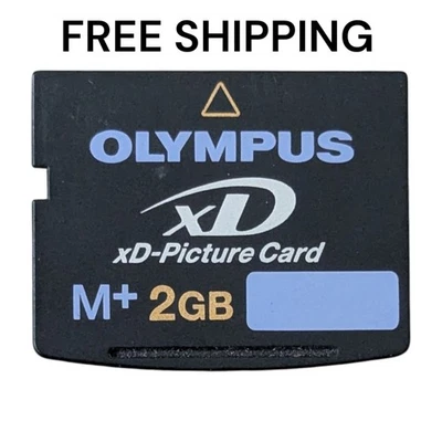 Olympus xD Picture Card M 2GB Camera Memory Card Stylus (Fits Fujifilm) TESTED - Image 1 of 3