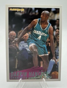1994-95 Fleer Charlotte Hornets #255 Darrin Hancock Rookie - Picture 1 of 2