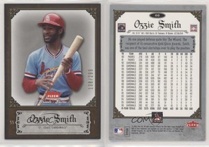 2006 Fleer Greats of the Game Copper /299 Ozzie Smith #68 HOF