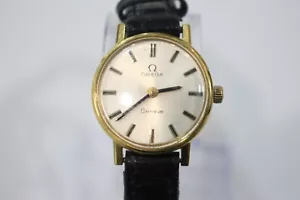 Omega Geneve Vintage Gold Manual Winding Mechanical Watch - Picture 1 of 11