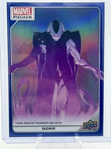 Cubierta superior Marvel Platinum Gorr Blue Rainbow # 133 2023 - Imagen 1 de 2