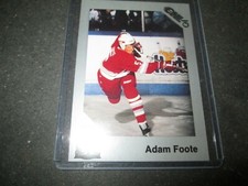 1990-1991 7th Inning Sketch CHL Memorial Cup Adam Foote #5 SAULT STE-MARIE