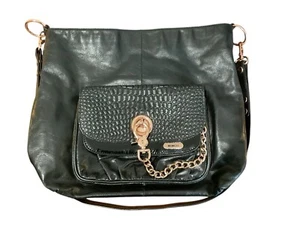 Mimco Victorian Black Large bucket Handbag - Picture 1 of 12