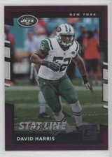 2017 Panini Donruss Stat Line Season /95 David Harris #296