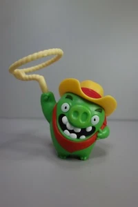 Figura Cerdo Verde Vaquero Angry Birds - Juguete Coleccionable Rovio/McDonald’s - Imagen 1 de 8