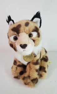 Peluche de lince ibérico Aurora Miyoni Tots gato salvaje 8 pulgadas - Imagen 1 de 11