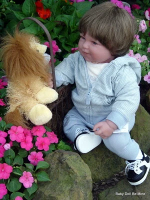 New Berenguer Toddler Boy Doll w/ Makeover, Safari King, Pacifier Original Box - Image 1 of 4