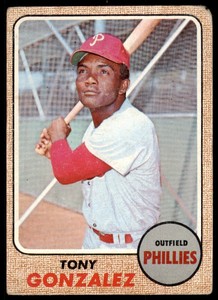 1967 Topps Tony Gonzales #245 Boston Red Sox FILLER