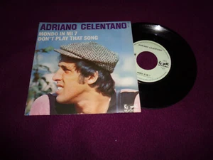 SP ADRIANO CELENTANO / DON'T PLAY THAT SONG / EURODISC 17284 POP ROCK - Picture 1 of 1
