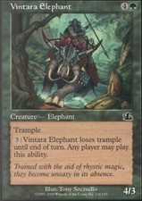 4x Vintara Elephant MTG Prophecy NM Magic Regular
