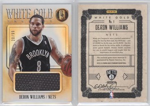 2013-14 Panini Gold Standard White Gold Threads /99 Deron Williams #1