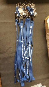 LOT OF 7 NWT NHL TORONTO MAPLE LEAFS LANYARD KEYCHAIN 24" LONG "BREAK AWAY" - Picture 1 of 2