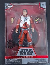 Star Wars Disney Store Elite Series Poe Dameron Die Cast Figurine New Sealed NIB