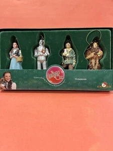 Set 4 Addobbi Natalizi Mago di Oz Decorazioni in Ceramica NOS - Foto 1 di 9