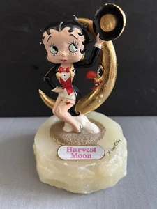 "RON LEE BETTY BOOP ""HARVEST MOON"" A PROVA D'ARTISTA FIRMATO ""MIGLIORI AUGURI RON LEE" - Foto 1 di 9