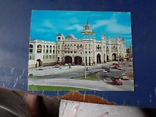 vintage railway station kuala lumpur malaysia postcard