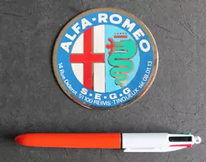 Autocollant / Sticker - ALFA ROMEO - Reims - Picture 1 of 2
