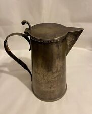 Harrods London Antique Silver Hard Soldered Teapot 