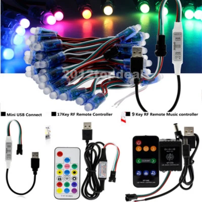 WS2811 RGB LED Module Waterproof DC 5V Full Color LED Pixel Module & controller - Image 1 of 4