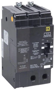 EDB24020SA - Square D Bolt-on 480Y/277V 20A 2 pole circuit breaker 18kA@480V - Picture 1 of 3