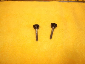 Jaguar 1968-1973 XJ6 Serie 1 Salpicadero delantero centro madera pequeña sujeción OEM 2 perillas - Imagen 1 de 12