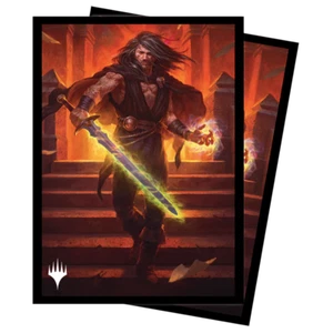 Fundas para tarjetas estándar Ultra Pro 100 MTG Dominaria United Jared Carthalion - Imagen 1 de 2