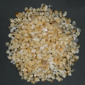 Extra kleine winzige Citrinkristalle Mini-Chips Handwerk Edelstein ungebohrt 2-10 mm - Bild 1 von 3
