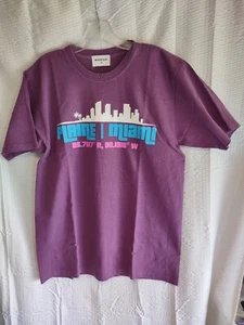 PLAINE | Miami T-shirt Melrose Place Size Medium StreetWear Tee Street Wear - Picture 1 of 5
