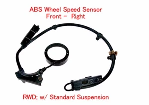 Sensor de velocidad de rueda ABS delantero derecho se adapta a: COLORADO CANYON I-280 I-290 I-370 con tracción trasera - Imagen 1 de 7