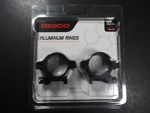 Anillo de mira telescópica de aluminio TASCO 30 mm negro bajo TS00704 - Imagen 1 de 4