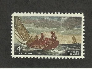 US 1207 @ (1962) 4c, VF/XF, MNH: Winslow Homer - Picture 1 of 1