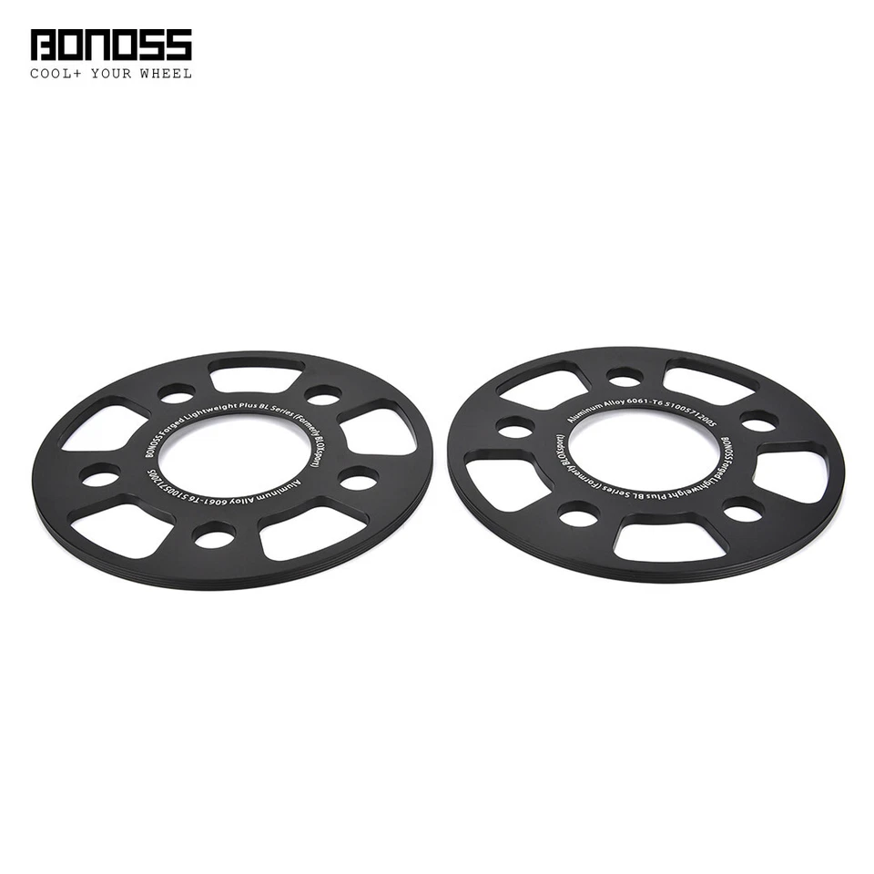Pair 5mm Wheel Spacers Aluminum for Mercedes C CL CLS E GLA ML R SL S AMG ATS - Image 1 of 4