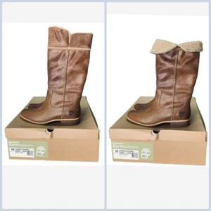 Timberland Shoreham Earthkeepers Shearling Fold Down Boots Womens 10 US NIB $290 - Picture 1 of 16