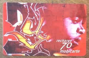 MOBICARTE RAW SPÉCIMEN ORANGE MBC MOBI TELECARTE CARTE PHONE CARD SCHEDA - Picture 1 of 2