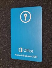 Office home and business 2013 KEY CARD ONLY 32/64bit. NO DISC. READ DESCRIPTION 