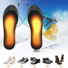 USB Electric Heated Shoe Insoles Sock Feet Heater Foot Pads Warmer Winter Insole