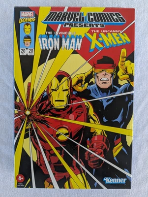 Hasbro Pulse Marvel Legends Kenner Retro 3.75 Figura Paquete de 2 IRON MAN & CYCLOPS Foto 1 de 4