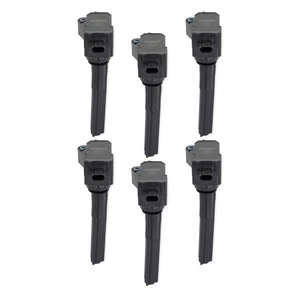 826036 MSD Ignition Coil - Ford EcoBoost - 2.7L / 3.0L V6 - Black - 6-Pack - Picture 1 of 8