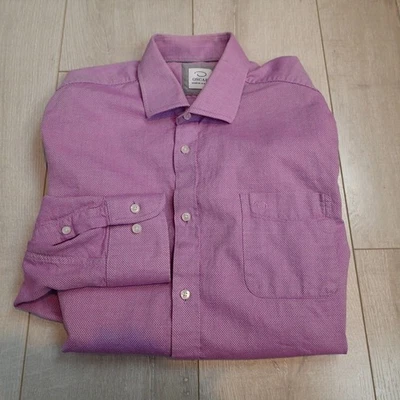 Oscar De La Renta 16  32-33 Long Sleeve Lavender purple Shirt - Image 1 of 4