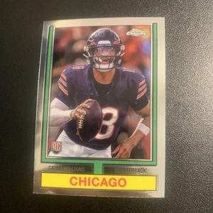 2024 Topps Chrome - Topps 1974 - Caleb Williams (RC) - #74TF-1 - Chicago Bears - Picture 1 of 2