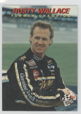 1993 Press Pass Previews Rusty Wallace #22 HOF - Image 1 of 2