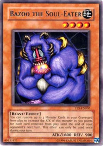 Bazoo the Soul-Eater - TP5-EN007 - Rare - Unlimited Edition - Heavily Played - Image 1 of 1